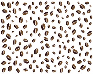 Coffee Beans Logo Template vector icon