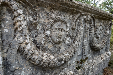 Antalya - Turkey. December 21, 2017. Termessos Ancient City wintertime in Antalya, Turkey.Termessos one of Turkey’s major attractions, 30km northwest of Antalya 