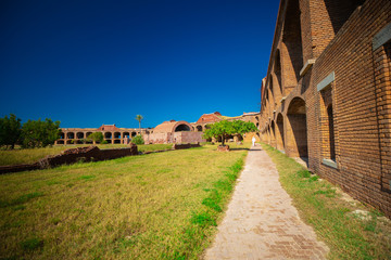 Fototapeta premium Dry Tortugas National Park, Fort Jefferson. Florida. USA. 