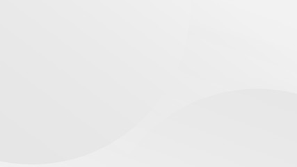 White gradient abstract curve pattern on gray background.