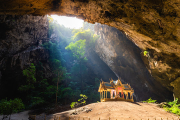 Amazing Phraya Nakhon cave in Khao Sam Roi Yot national park at Prachuap Khiri Khan Thailand is...