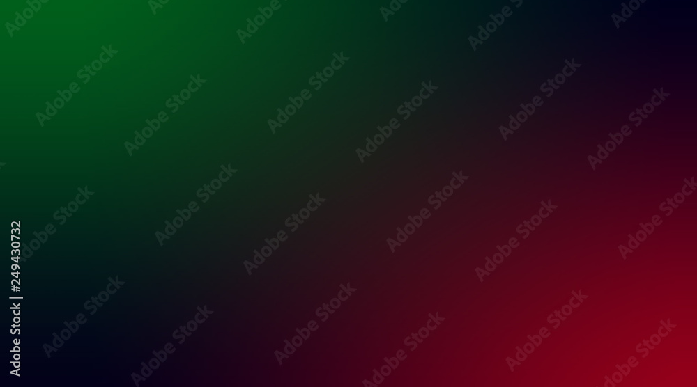 Wall mural gradient dark beautiful background blending green and red tones, perfect for creating a modern and v