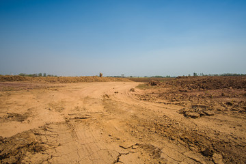 road landscape countryside