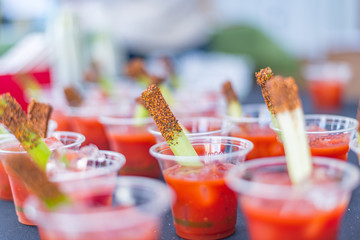 Bloody Mary with celery seeds