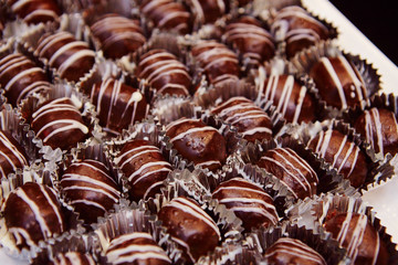 closeup of chocolate