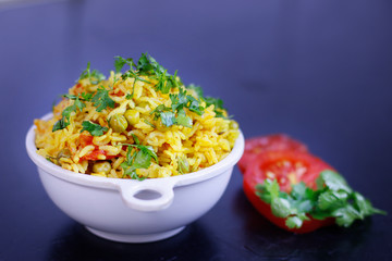 Tomato rice or Tomato pickle