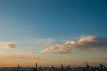 Fototapeta premium sky in the city