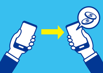 キャッシュレス　スマートフォン