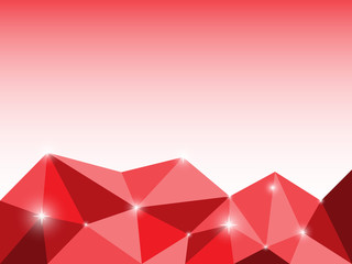 red triangle texture background
