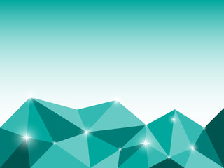 turquoise triangle texture background