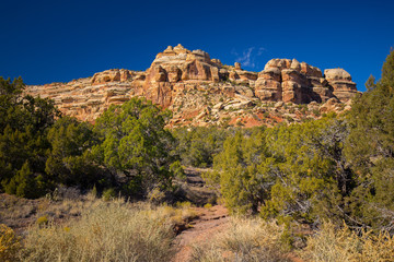 Colorado National Monument. National park in the Mesa County, Colorado. USA