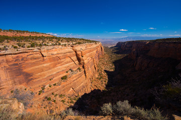 Colorado National Monument. National park in the Mesa County, Colorado. USA