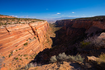 Colorado National Monument. National park in the Mesa County, Colorado. USA