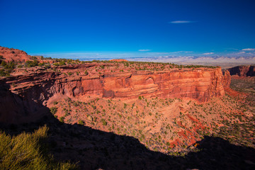 Colorado National Monument. National park in the Mesa County, Colorado. USA.