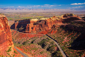 Fototapeta premium Colorado National Monument. National park in the Mesa County, Colorado. USA.