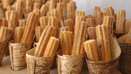 Churros - a traditional Mexican dessert
