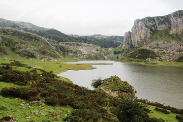 Fototapeta premium The Lakes of Covadonga, Spain