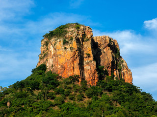 Sandstone rock in up-country Sao Paulo - Brazil - cuscuzeiro Analandia rock climbing
