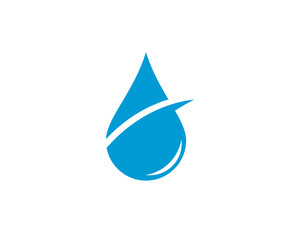 Water Drop Logo template vector icon illustration design