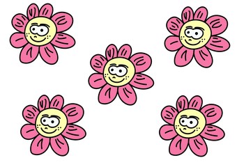 kwiaty, wzór, tapeta