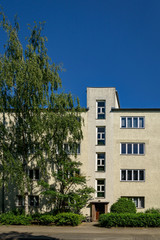 Industrieller Funktionsbau der 1930er Jahre: Denkmalgeschützte Siedlung Heimat in...