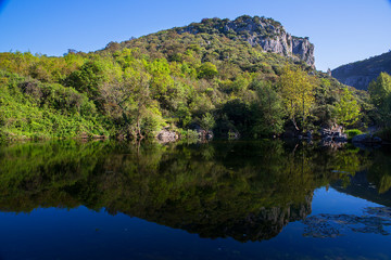 Fototapeta premium lake in mountains