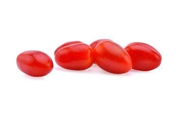 Tomatoes isolated on white background