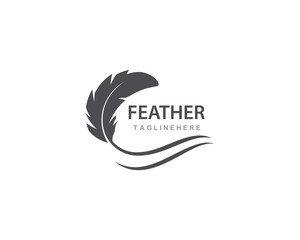 feather logo vector © AWK studio