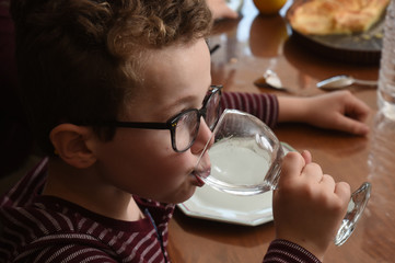 Child drinking