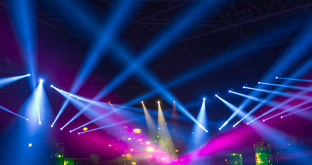 abstract background with lights