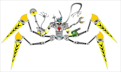 Robot Spider №2 modernized
