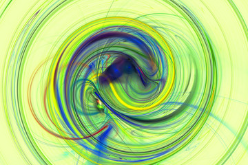 Abstract fantasy ornament pattern. Creative fractal design for greeting cards or t-shirts