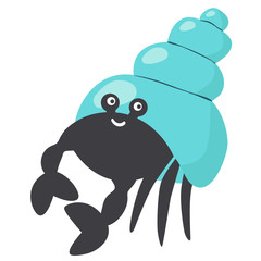 Fish vector icon illustration 