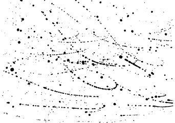 Artistic painted background from paint splats and blotches