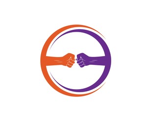 Hand Care Logo Template vector icon Business
