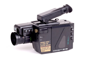 Analogue camcorder, isolated