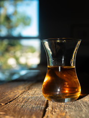 Unique Irish Whiskey Glass with Sunny Irish Window