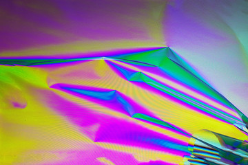 Retro synth wave, Abstract background in neon colors, cross polarization. Trend concept 2019 colors...