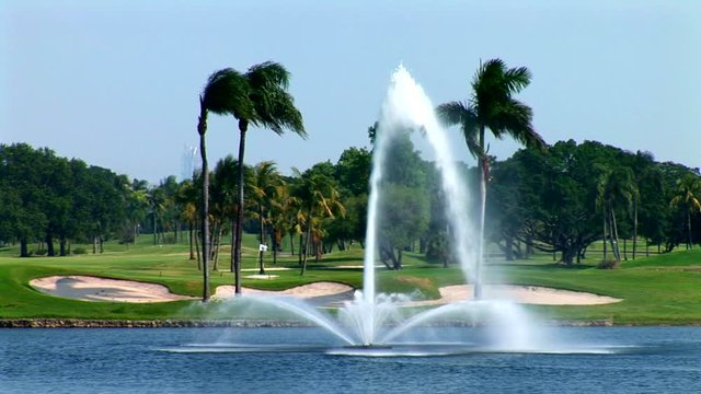 Doral Pond Fountain