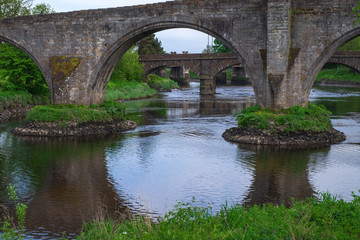 Fototapeta na wymiar Die alte Brücke von Stirling/Schottland