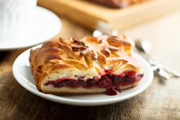 Delicious cherry pie