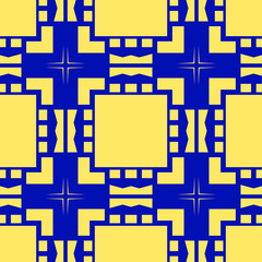 Vector modern geometric tiles pattern. Abstract geometric art deco seamless luxury background