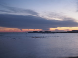 蒲郡　夕暮れの三河湾2