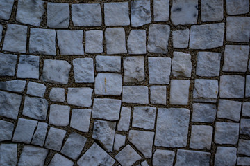 background of pavement