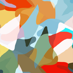 abstract geometric objects graffiti grunge effect