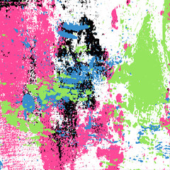 Beautiful abstract gentle graffiti pattern illustration