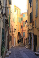 Old of Menton, french riviera.