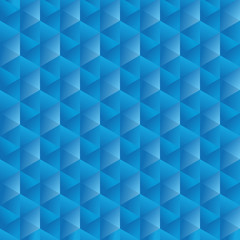 Polygonal Blue Pattern