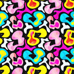 graffiti colored seamless texture illustration