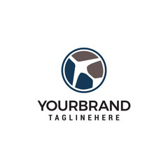 Obraz premium air travel logo, simple Planes logo designs template